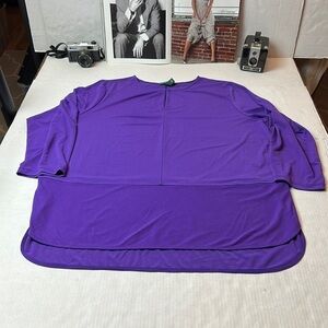 Lauren Ralph Lauren high low tunic top/ blouse